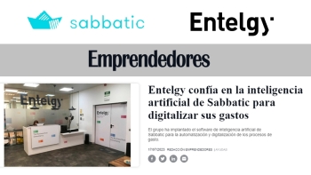 La revista Emprendedores destaca la colaboración entre Entelgy y Sabbatic