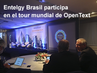 Entelgy Brasil participa en el tour mundial de OpenText