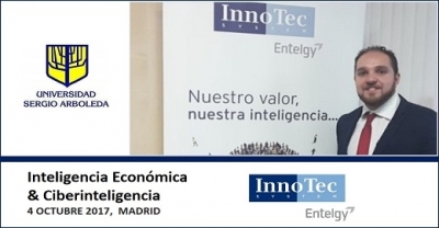 Inteligencia Económica &amp; Ciberinteligencia, ponencia de InnoTec en la universidad colombiana
