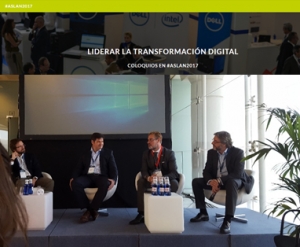 Alejandro Stromer participa en el coloquio “Liderar la Transformación Digital” en ASLAN 2017