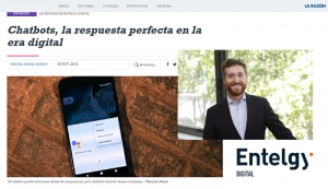 La Razón Innovadores publica la tribuna de Miguel Ángel Barrio: “Chatbots, la respuesta perfecta en la era digital”