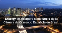 Entelgy se incorpora como socio de la Cámara de Comercio Española en Brasil.