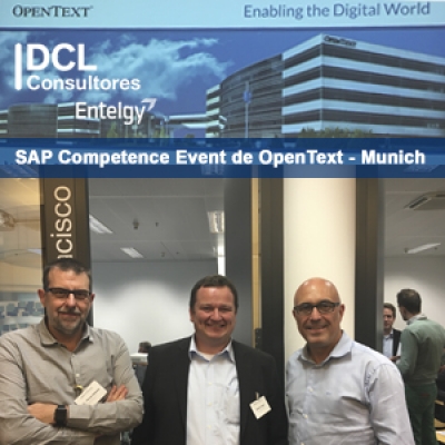 Participación de DCL en SAP Competence Event de OpenText en Munich