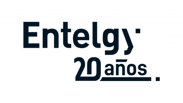 Entelgy destaca su 20º aniversario en el logo