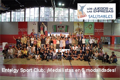 Entelgy Sport Club: ¡Medallistas en 6 modalidades!