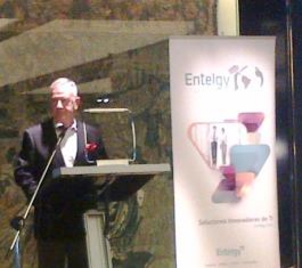 Tomás Ariceta, Consejero Delegado de Entelgy. Encuentro de profesionales de Madrid