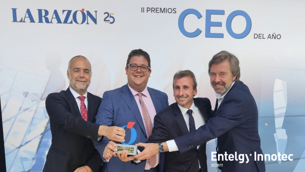 Félix Muñoz, director general de Entelgy Innotec Security, nombrado “CEO del Año en Ciberseguridad”