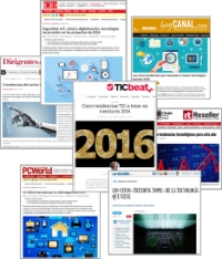 Más coberturas en prensa de “Las 5 tendencias que marcarán el sector tecnológico durante 2016”