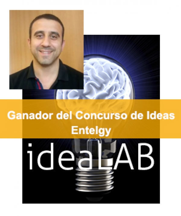 ideaLAB. Bernardino Iniesta primer ganador del concurso de ideas Entelgy
