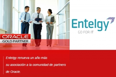 Entelgy es Gold Partner de la red Oracle Partner Network (OPN)