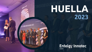 Entelgy Innotec Security obtiene un reconocimiento por su contribución a la ciberseguridad en “HUELLA 2023”