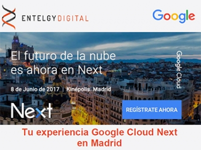 Entelgy: Gold Partner de Google Cloud Next en Madrid