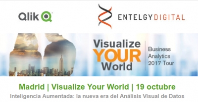 Entelgy patrocinador Gold de Qlik en Visualize Your World Madrid