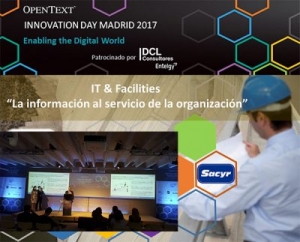 DCL en Innovation Day Madrid 2017: &quot;VALORIZA FACILITIES: La información al servicio de la organización”