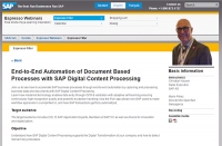 DCL Consultores presenta la sesión “Automatización End-to-End de los procesos basados en documentos con SAP Digital Content Processing”