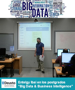 Entelgy Ibai en los postgrados "Big Data & Business Intelligence"