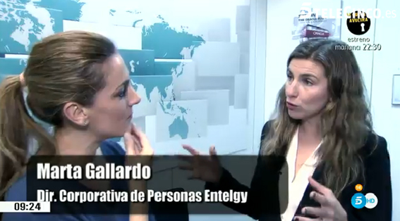 Entelgy - Entrevista a Marta Gallardo en el Programa de Ana Rosa