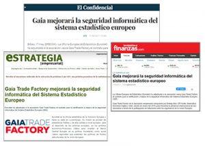 Gaia Trade Factory mejorará la seguridad informática del Sistema Estadístico Europeo