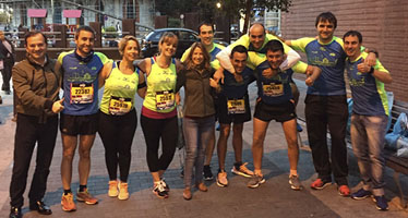 Entelgy Sport Club: nuestros profesionales de Entelgy Ibai participan en la EDP Bilbao Night Marathon