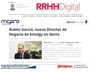 Rubén García - Nuevo director de Negocio de Entelgy