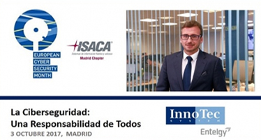 “La Ciberseguridad: una responsabilidad de Todos”, Félix Muñoz ponente en ISACA Madrid