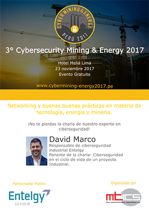 Ponencia de Entelgy - 3° Congreso Cybersecurity Mining & Energy