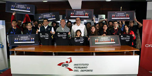 Ganadores HACKATÓN ONPE en Lima - Entelgy en Perú