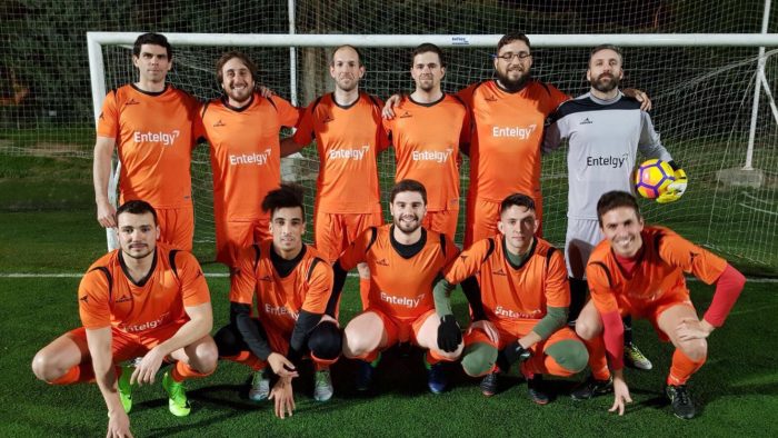 Equipo Entelgy 29º liga Internacional de fútbol 7 RC -2018