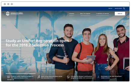 Nuevo portal Universidade da Fortaleza con Liferay - Entelgy en Brasil