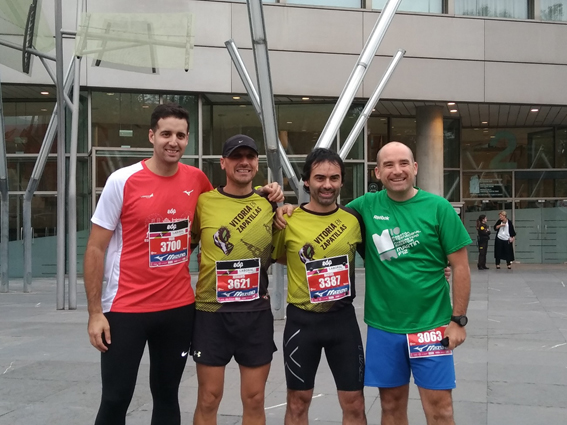 Entelgy Sport Club en EDP Bilbao Night Marathon 2018
