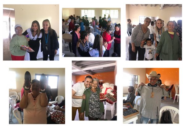 Social Entelgy - Reinventando la Vejez - Entelgy en Usaquén con Fundación Niño Jesús - Entregando los regalos